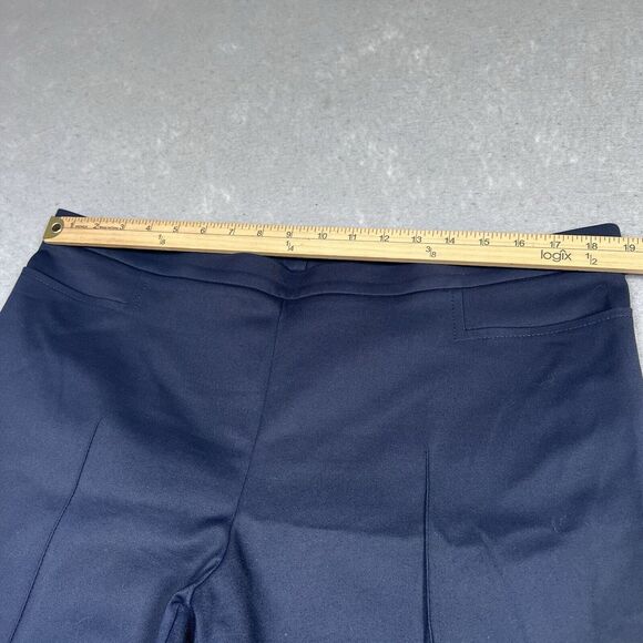 AKRIS PUNTO Franca Cotton Blend Trousers Ankle Pants Tangerine Women’s 16 US - Picture 4 of 16